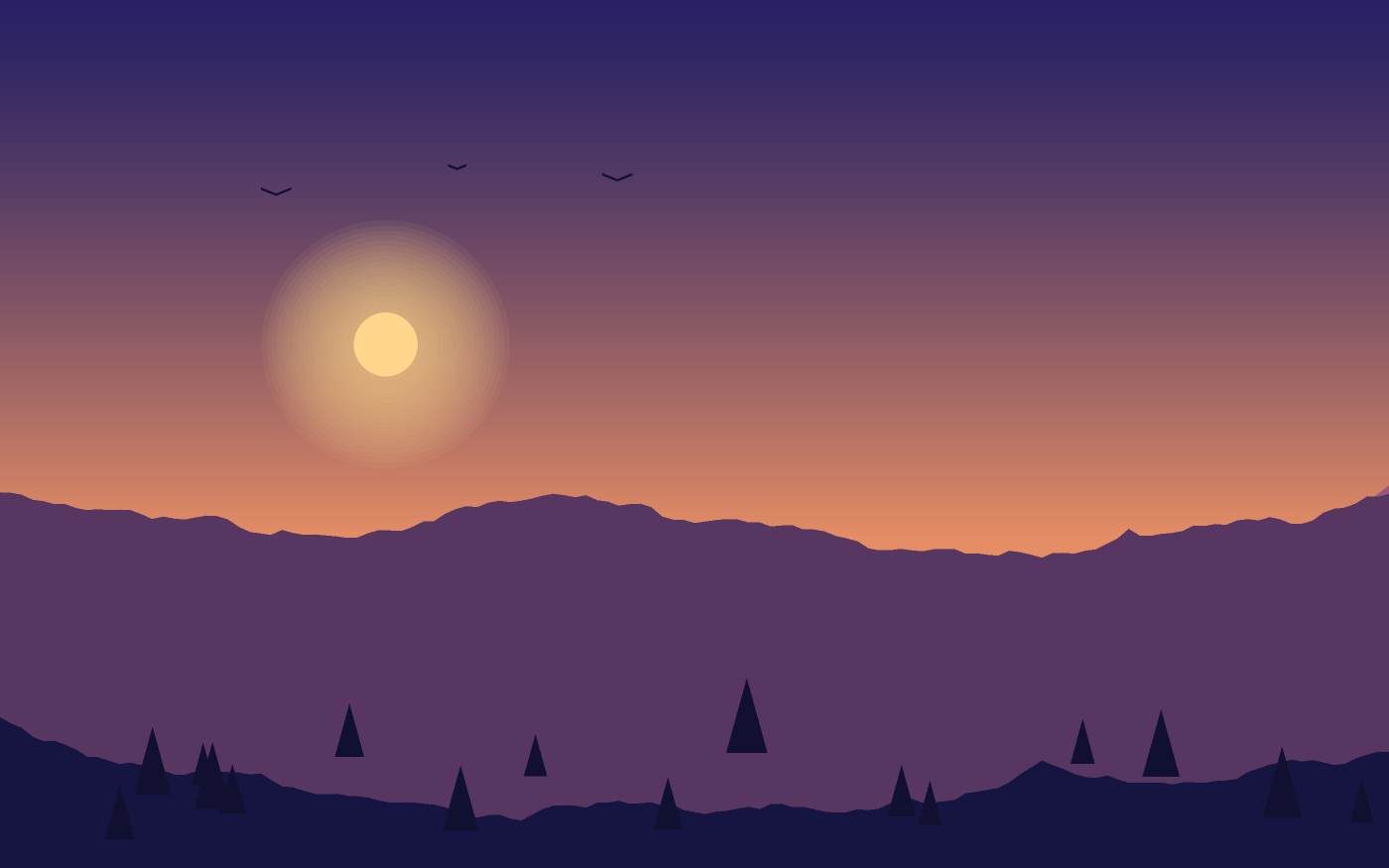 Landskabsillustration