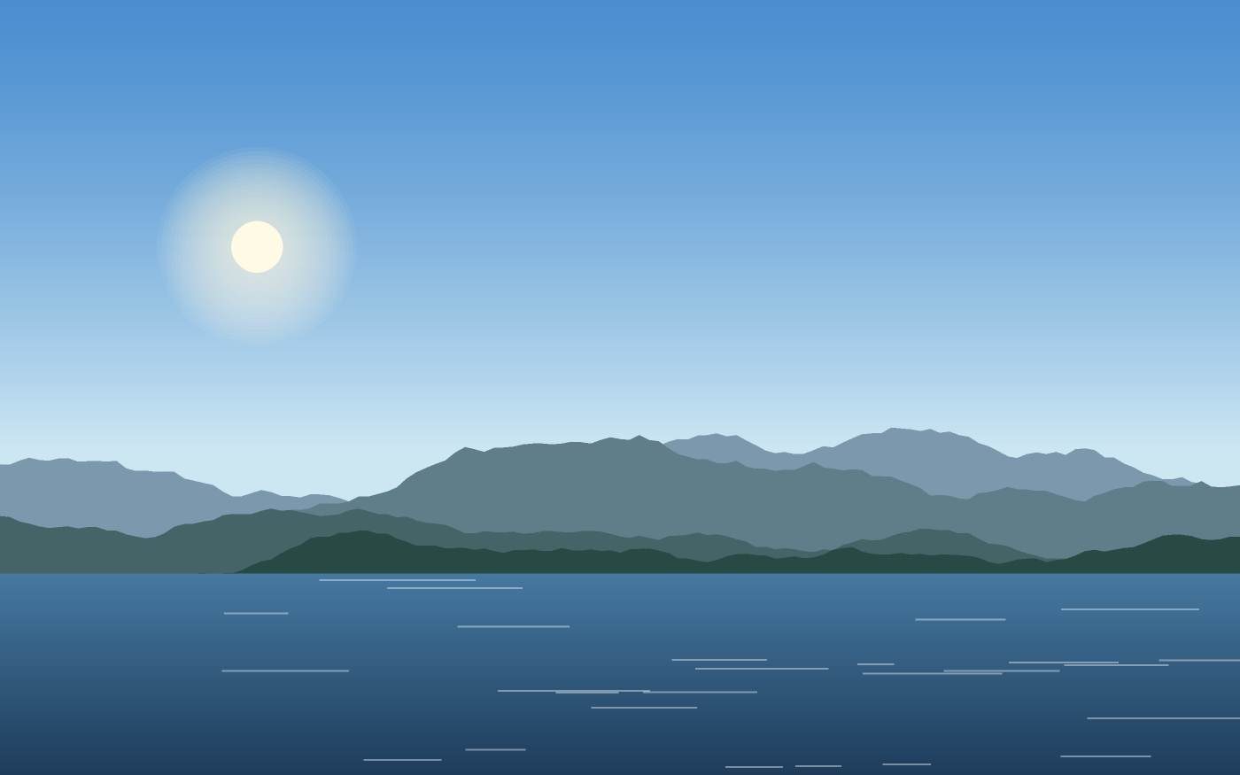 Landskabsillustration