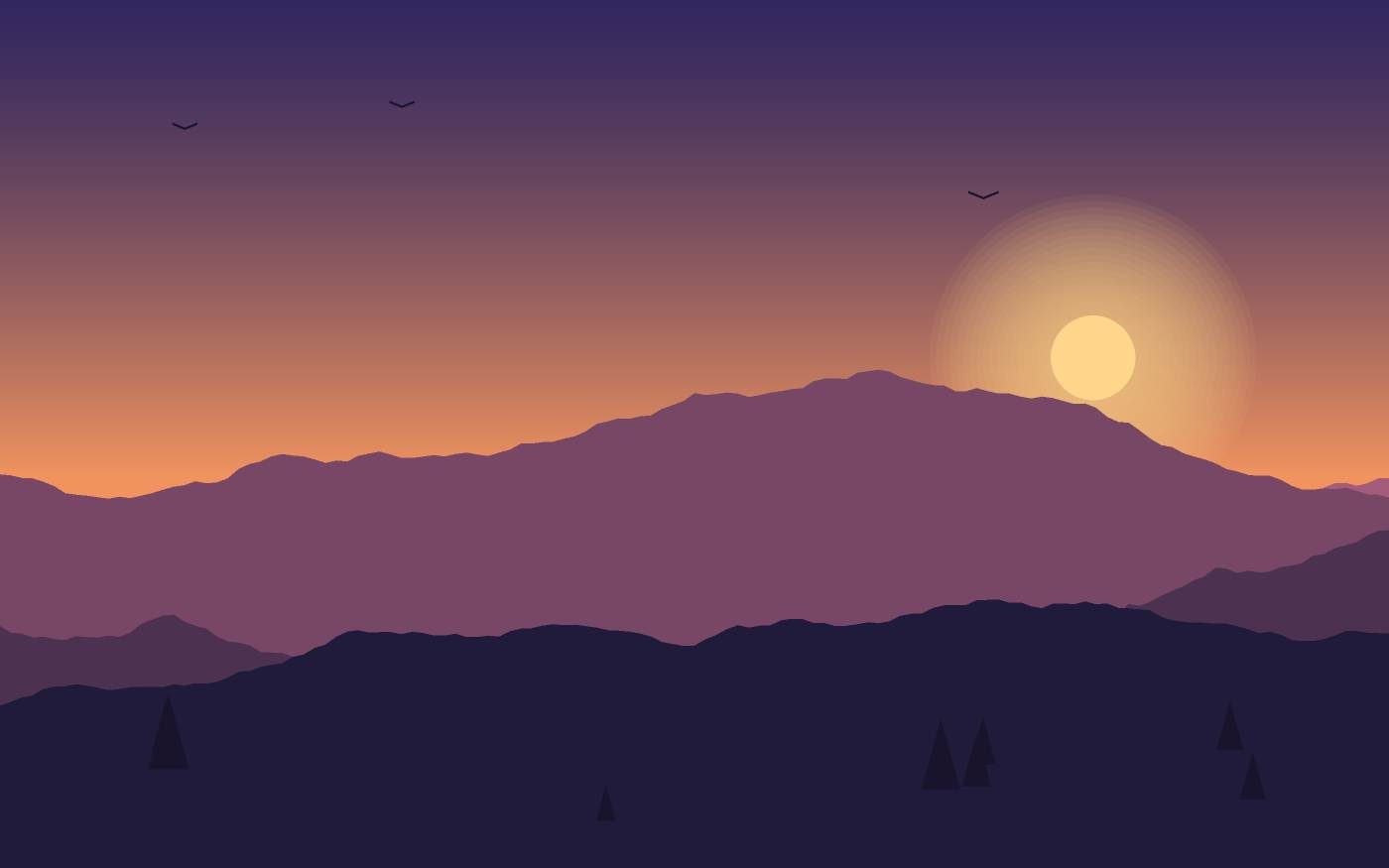 Landskabsillustration
