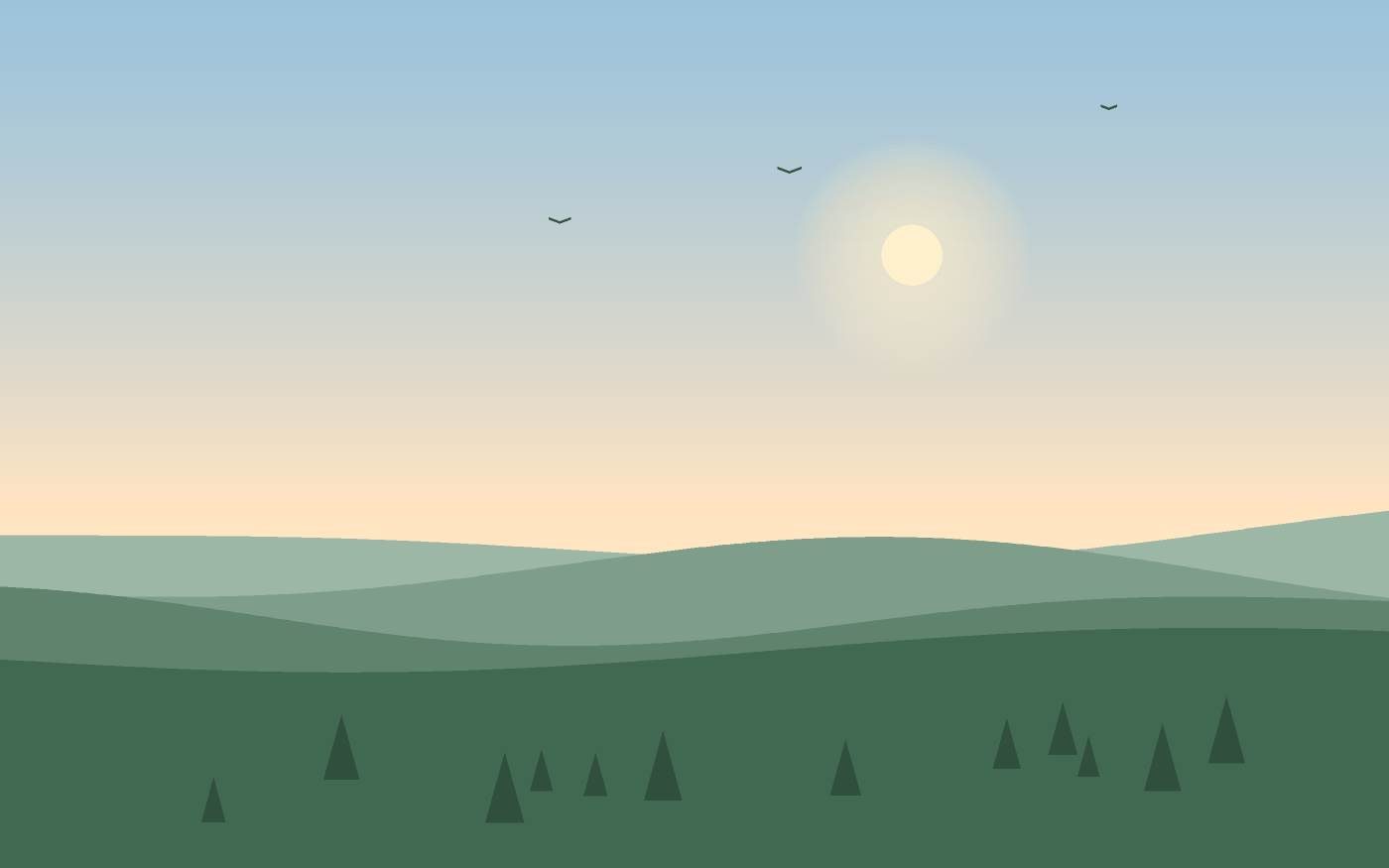 Landskapsillustration