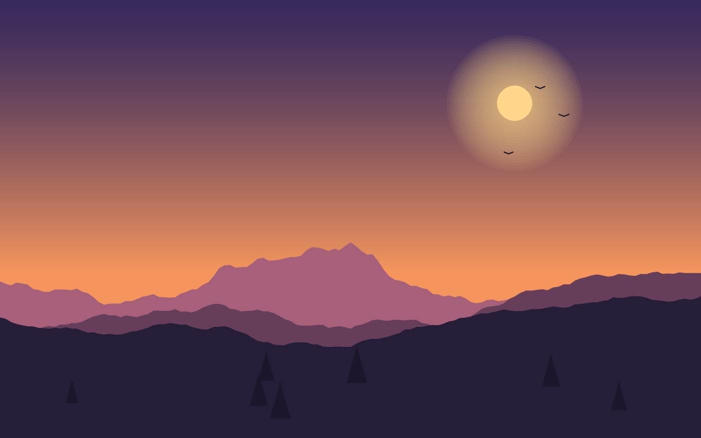 Landscape illustration