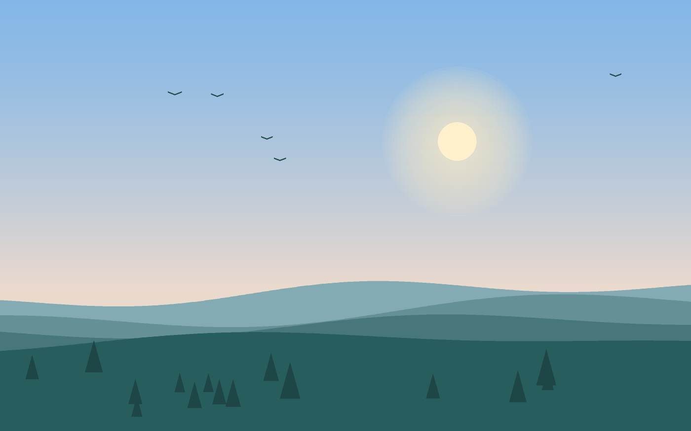Landscape illustration